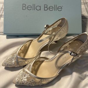 Bella Belle Candice Ivory Wedding Shoes
